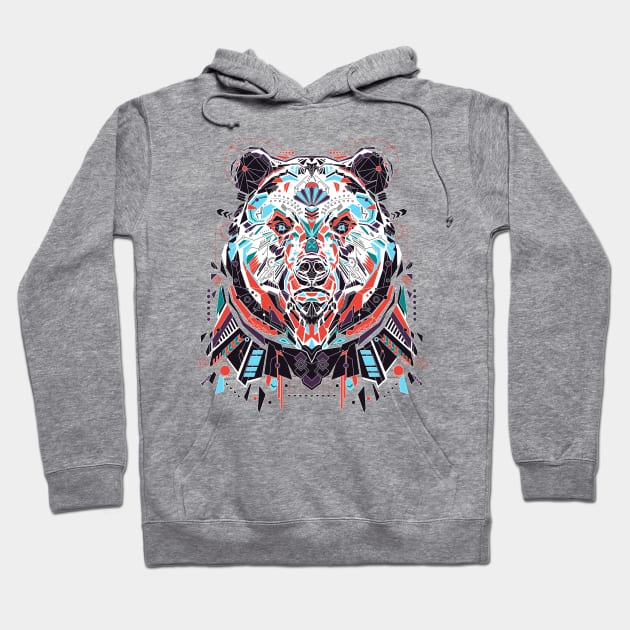 Grizzly Bear Hoodie by affan2fly